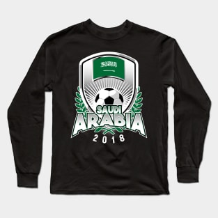 Saudi Arabia Soccer 2018 Long Sleeve T-Shirt